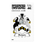 Benson Family Crest Stamp