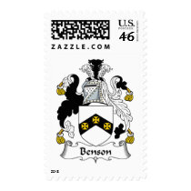 Benson Family Crest Stamp