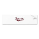 Benson Minnesota Classic Design Bumper Stickers