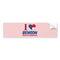 Benson, North Carolina Bumper Stickers