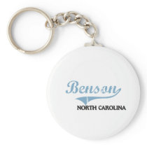 Benson North Carolina City Classic Keychains