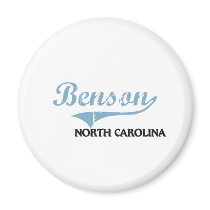 Benson North Carolina City Classic Magnet