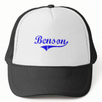 Benson Surname Classic Style Trucker Hat