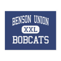 Benson Union - Bobcats - High - Benson Arizona postcards