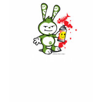 BENT BUNNY - Happy Tagger t-shirts