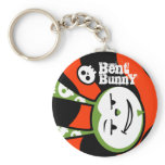 BENT BUNNY - Key Tagger Keychain