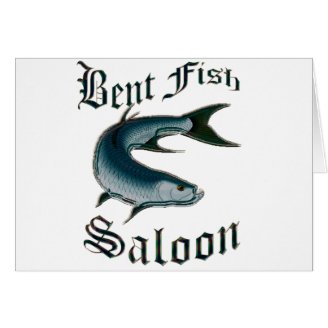 Bent Fish Saloon by FishTs.com Card