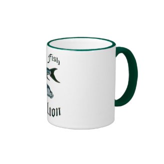 Bent Fish Saloon by FishTs.com Mugs