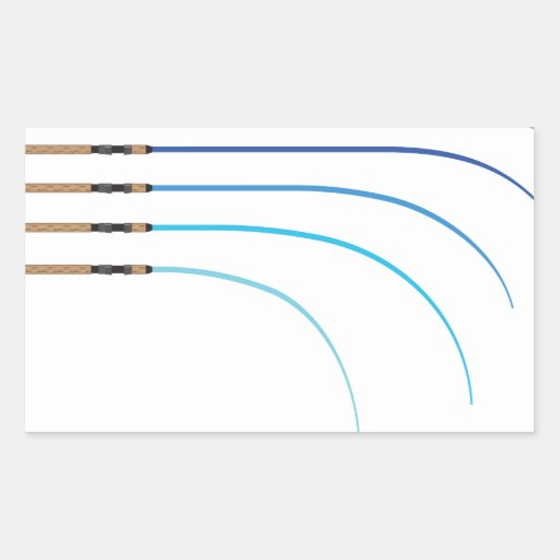 Download Bent Fishing rod vector curved rod blanks Rectangular ...