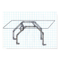Bent Over Table posters