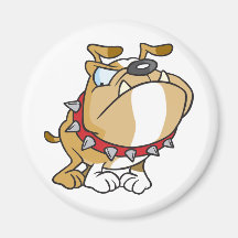 BentleyTheBulldogReloadedSmall Refrigerator Magnet