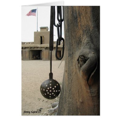 Bents Old Fort Card by pennysart