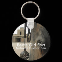 Bents Old Fort Keychain