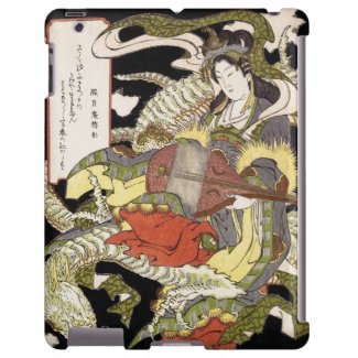 Benzaiten (Goddess of Beauty) Seated on a Dragon