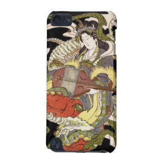 Benzaiten (Goddess of Beauty) Seated on a Dragon