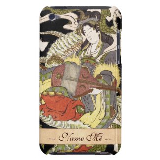 Benzaiten (Goddess of Beauty) Seated on a Dragon Case-Mate iPod Touch Case