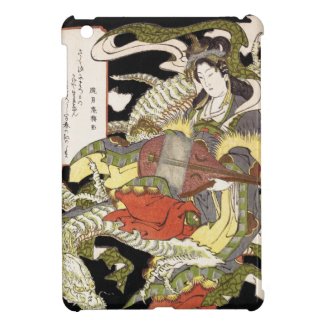Benzaiten (Goddess of Beauty) Seated on a Dragon iPad Mini Cases