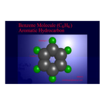 Benzene Molecule (print)