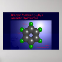 Benzene Molecule (print)