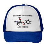 Benzoylmethylecgonine (A.K.A. Cocaine) Trucker Hat