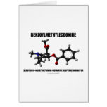 Benzoylmethylecgonine Serotonin-Norepinephrine Greeting Card