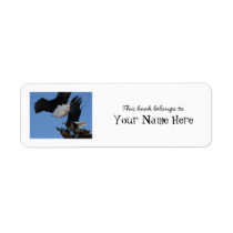 BEOAT Bald Eagles on a Treetop Return Address Labels
