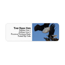 BEOAT Bald Eagles on a Treetop Custom Return Address Labels