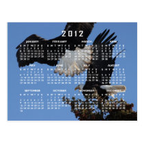 BEOAT Bald Eagles on a Treetop Postcard