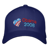 beObama, 2008 embroidered hats by EmbroideredGifts4You beObama, 2008 embroidered hats