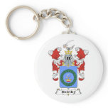 Beothy Family Hungarian Coat of Arms Key Chain