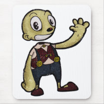 Beppy Balloonhead - mousepad mousepads
