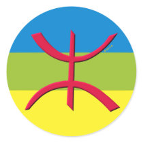 Berber flag amazigh stickers
