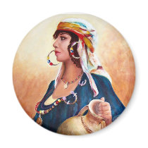 "Berber Woman" magnet