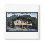 Berchtesgaden - Bavarian Biker Refrigerator Magnets