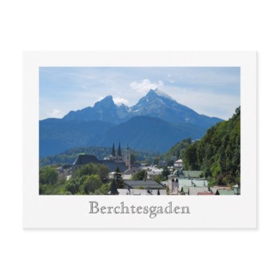 Berchtesgaden Postcard by svetico