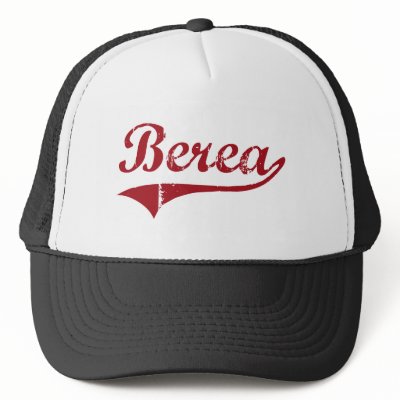Berea Ohio Classic Design Mesh Hat by cityshirt