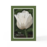 Bereavement Sympathy Thank You Card -- Tulip