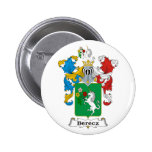 Berecz Family Hungarian Coat of Arms Pinback Buttons