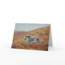 'Bergamot Fields' Notecard