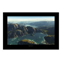 Berge und Seen posters