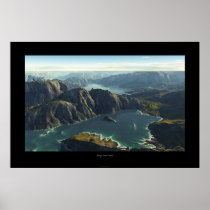 Berge und Seen Print
