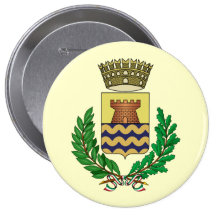 Bergeggi Stemma, Italy Button
