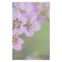 Bergenia • Personalized Stationery by SabineSt Bergenia • Personalized Stationery