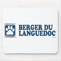 Berger Du Languedoc Blue mousepads by GenuineDogOwner Berger Du Languedoc Blue mousepads