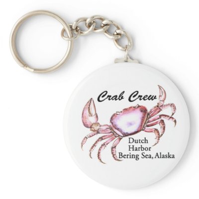 Bering  Crab Fishing Jobs on Bering Sea Alaska Crab Fishing Keychains From Zazzle Com