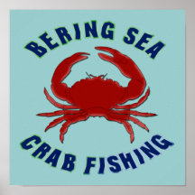 Crab Fishing  Bering  on Bering Sea Fishing Posters  Bering Sea Fishing Prints  Art Prints