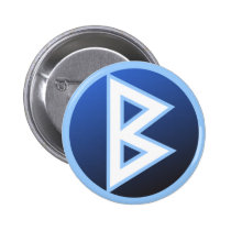Berkana Beorc Rune buttons
