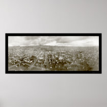 Berkeley Airship Photo 1908 Posters