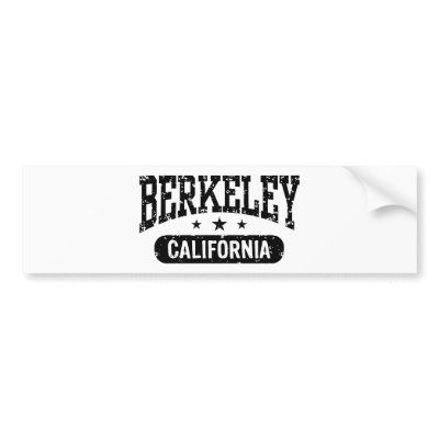 Berkeley California Bumper Stickers