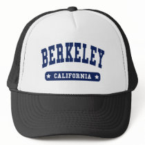 Berkeley California College Style t shirts Trucker Hats